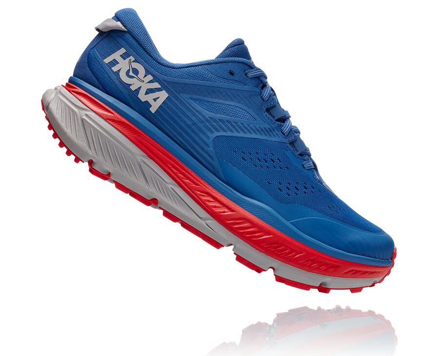 Zapatillas Trail Hoka One One Hombre - Stinson Atr 6 - Azules - PQG406573